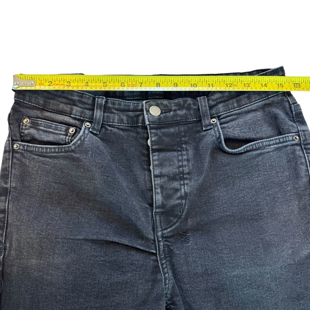 Ksubi Black Skinny Chitch Jeans Men’s 33 x 32 Button Fly Stretch